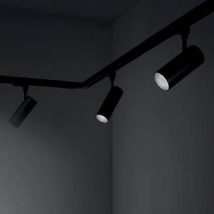 Трековый светодиодный светильник Ideal Lux Smile 30W Cri90 36 3000K Bk
