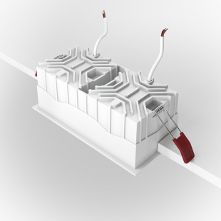 Встраиваемый светодиодный светильник Maytoni Technical Alfa LED DL043-02-15W3K-SQ-WB