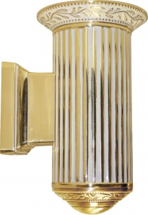Настенный светильник FEDE PARIS UP & DOWN Gold White Patina FD1031ROP