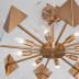 Люстра Eurosvet Origami 60121/8 латунь Smart