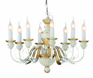 Подвесная люстра Ideal Lux Firenze Sp8 Bianco Antico