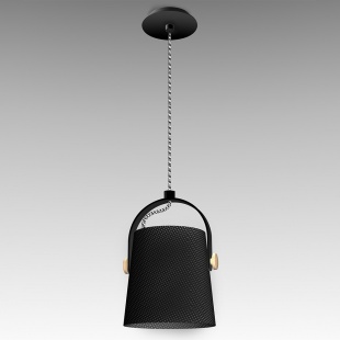 Черный подвесной светильник Mantra Nordica 4927