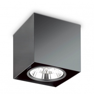 Накладной светильник Ideal Lux Mood PL1 D15 Square Nero