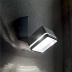 Уличный настенный светодиодный светильник Ideal Lux Omega Ap Square Antracite 4000K