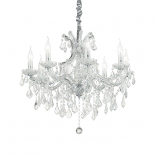 Люстра с хрусталем Ideal Lux Napoleon SP8 Cromo