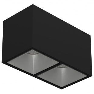 Накладной светодиодный светильник LeDron KUBING 2 Black/Grey