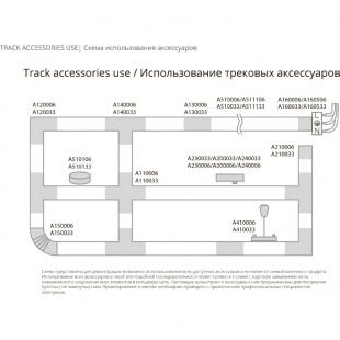Шинопровод 1М Arte Lamp Track Accessories A511106