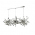 Подвесная люстра Crystal Lux GARDEN SP3х3 L1200 CHROME