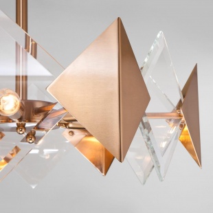 Люстра Eurosvet Origami 60121/6 латунь Smart