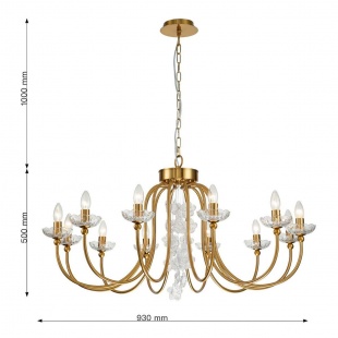 Подвесная люстра Favourite Bellis 2871-12P