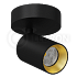 Накладной светодиодный светильник LeDron SAGITONY-R60-Black-Gold