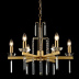 Подвесная люстра Crystal Lux Marron SP6 Brass