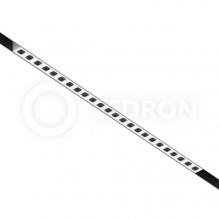 Трековый магнитный светодиодный светильник LeDron Sagi style 568 Wh-Black
