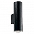 Светильник уличный настенный Ideal Lux Gun AP2 Small Nero