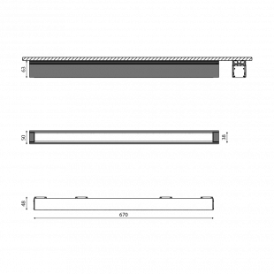 Светильник светодиодный для низковольтного трека SWG SY 005400