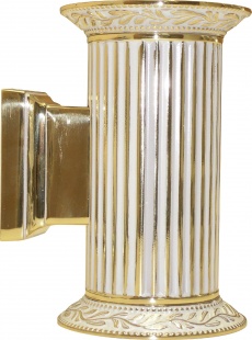 Настенный светильник FEDE PARIS UP & DOWN Gold White Patina FD1032ROP