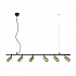 Подвесная люстра Crystal Lux CLT 015C6 L1200 BL-GO