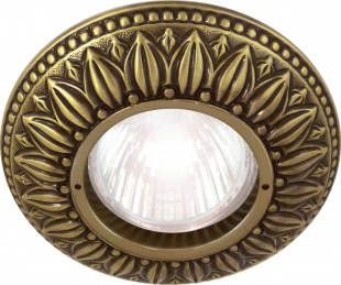 Точечный светильник FEDE Prato Bright Patina FD1011RPB