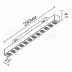 Трековый магнитный светодиодный светильник LeDron Sagi style 290 Bl-White