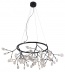 Люстра Crystal Lux Evita SP45 D BLack/Transparent