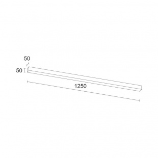 Накладной светодиодный светильник LeDron LINE BRITTO 1250 White