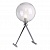 Настольная лампа Crystal Lux Fabricio LG1 Chrome/Transparente