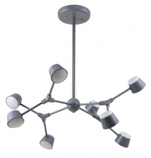 Люстра светодиодная Crystal Lux MADRID SP8 GRAY