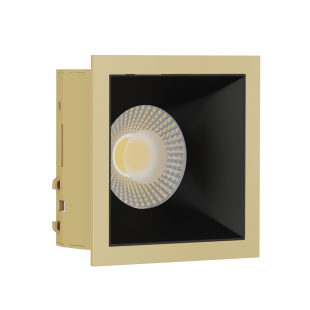 Встраиваемый светильник LeDron RISE KIT 1 Gold/Black