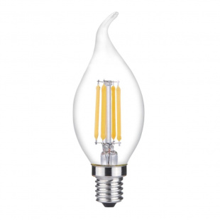 Лампа светодиодная Kink Light E14 6W 2700K прозрачная 098356-2,21