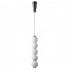 Подвесной светодиодный светильник Crystal Lux Desi SP5 Chrome/White