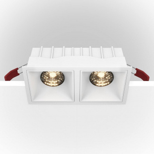 Встраиваемый светильник Maytoni Alfa LED DL043-02-15W4K-D-SQ-W