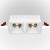 Встраиваемый светильник Maytoni Alfa LED DL043-02-15W4K-D-SQ-W
