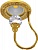 Точечный светильник FEDE PARIS DE LUXE Bright Gold FD1034CLOB
