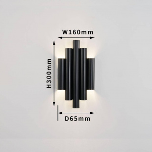 Настенный светодиодный светильник Favourite Tubulis 4124-2W