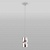 Подвесной светильник Eurosvet Spin 50184/1 хром