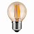 Лампа светодиодная Kink Light E27 6W 2700K золотая 098456,33
