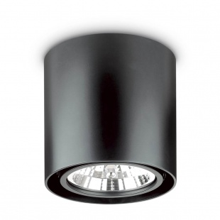 Накладной светильник Ideal Lux Mood PL1 D15 Round Nero