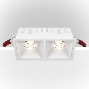 Встраиваемый светильник Maytoni Alfa LED DL043-02-15W3K-D-SQ-W
