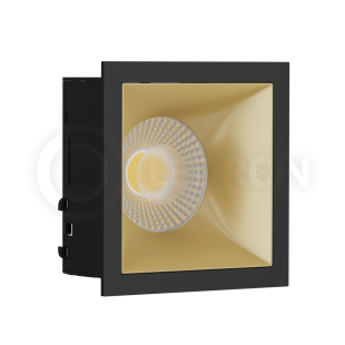 Встраиваемый светильник LeDron RISE KIT 1 Black/Gold
