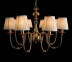 Подвесная люстра Arte Lamp Orafo A2044LM-8GO Подвесная люстра Arte Lamp Orafo A2044LM-8GO