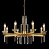Подвесная люстра Crystal Lux Marron SP8 Brass