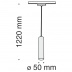 Трековый магнитный светодиодный светильник Maytoni Track Lamps TR016-2-12W4K-B