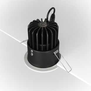 Встраиваемый светодиодный светильник Maytoni Technical Zoom Dim Triac DL034-L12W3K-D-W