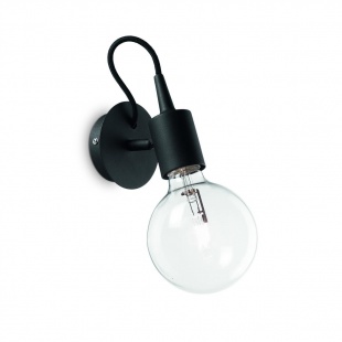 Бра без абажура Ideal Lux Edison AP1 Nero