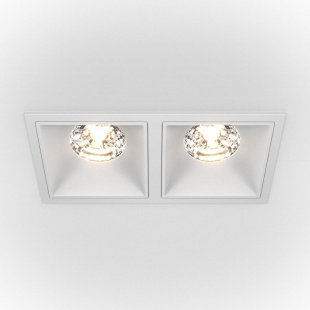Встраиваемый светильник Maytoni Alfa LED DL043-02-15W4K-D-SQ-W