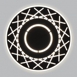 Настенный светодиодный светильник Eurosvet 40148/1 LED черный