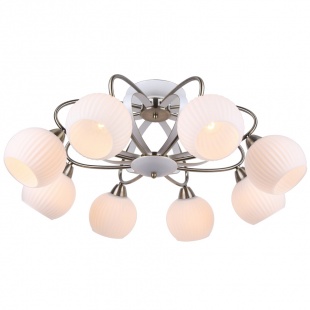 Люстра потолочная Arte Lamp Ellisse A6342PL-8WG