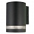 Настенный уличный светильник Favourite Flicker Black 1830-1W