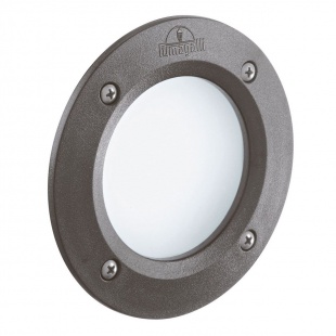 Светильник уличный настенный Ideal Lux Leti FI1 Round Grigio