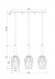 Подвесной светильник Freya Delta FR9001PL-03B